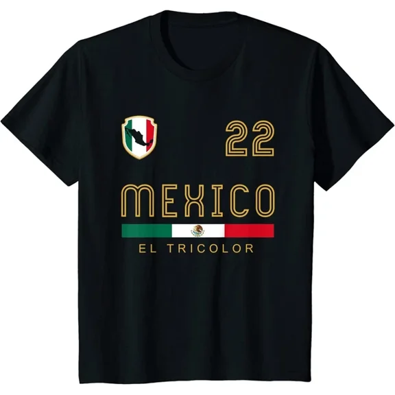 Hot Trending Kiraa Tee With Vintage Mexico Jersey Football Soccer Flag World Cup Unisex S-5Xl T-Shirt
