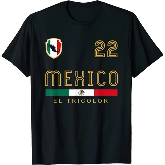 Hot Trending Kiraa Tee With Vintage Mexico Jersey Football Soccer Flag World Cup Unisex S-5Xl T-Shirt