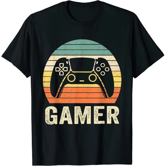 Hot Trending Kiraa Tee With Vintage Retro Gamer Video Game Player Boys Teens Gift Unisex S-5Xl T-Shirt