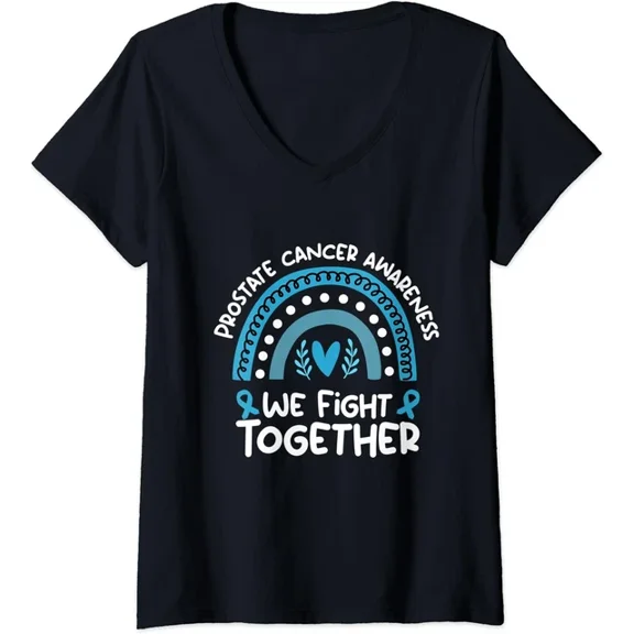 Hot Trending Kiraa Tee With We Fight Together Prostate Cancer Awareness Prostate Tshirt