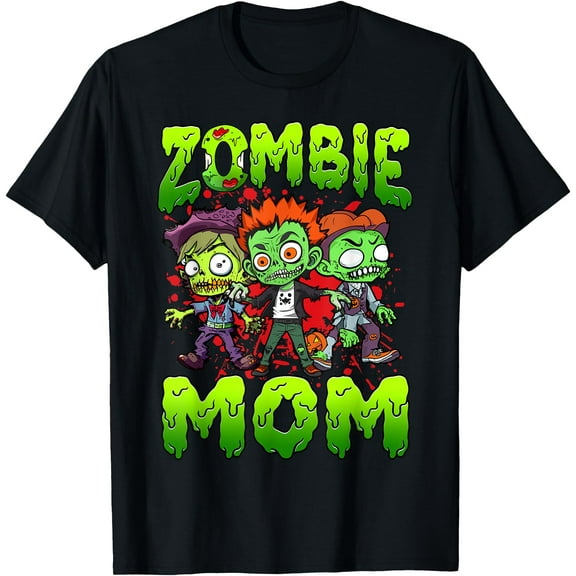 Hot Trending Kiraa Tee With Zombie Mom Family Unisex S-5Xl T-Shirt