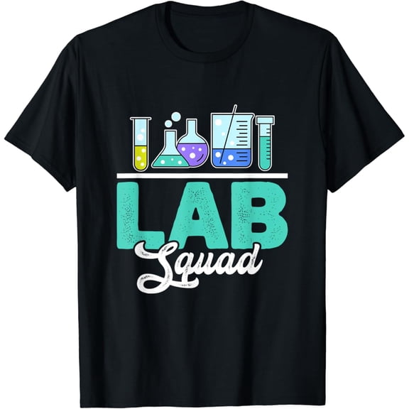 Hot Trending Lab Squad Lab Tech T-Shirt Vintage Tee -Birthday Gifts