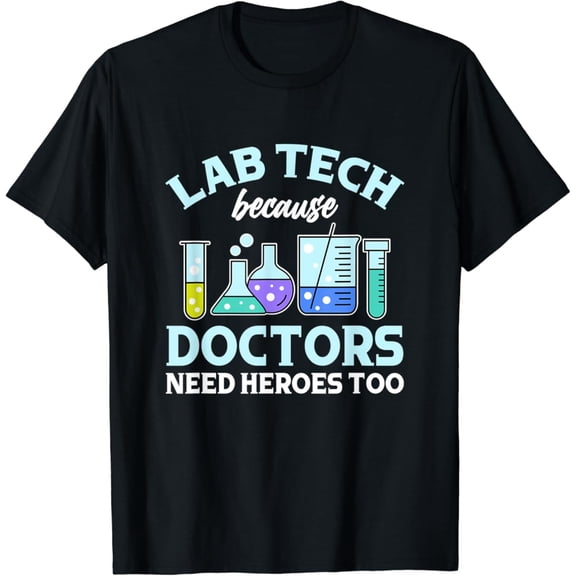 Hot Trending Lab Tech Hero Lab Tech T-Shirt Vintage Tee -Birthday Gifts