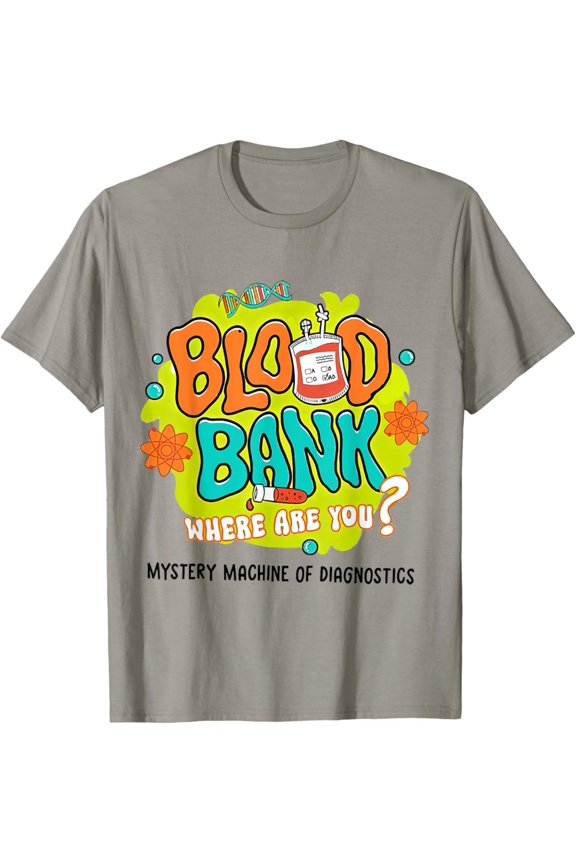 Hot Trending Lab Week 2025, Blood Bank Team, Laboratory Scientist Blood T-Shirt Vintage Tee -Birthday Gifts