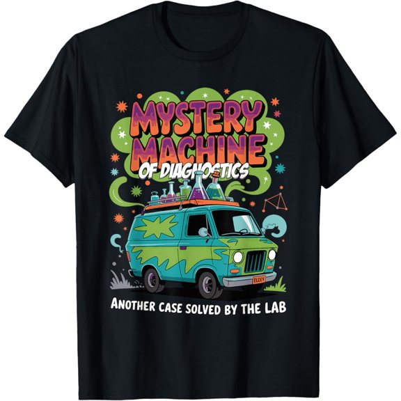 Hot Trending Lab Week 2025 Mystery Machine phlebotomist T-Shirt Vintage Tee -Birthday Gifts