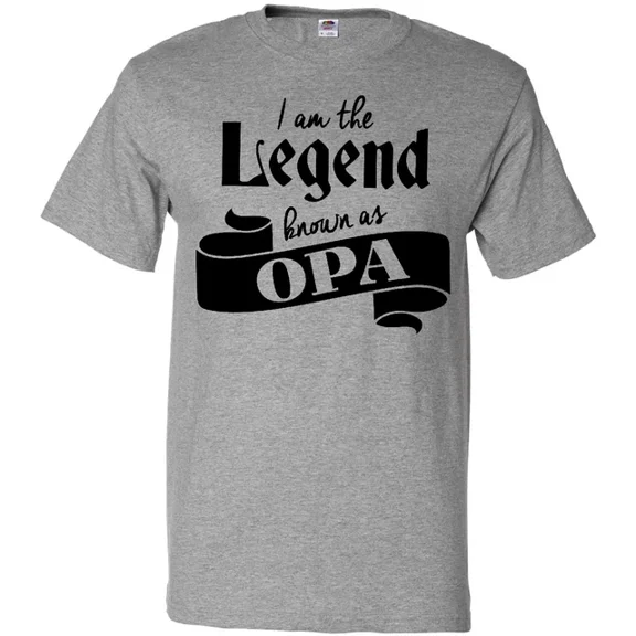 Hot Trending Legend Known As Opa T-Shirt Grandpa Fathers Day First Time Legendary S-5Xl Birthday Gifts; For Men & Women
