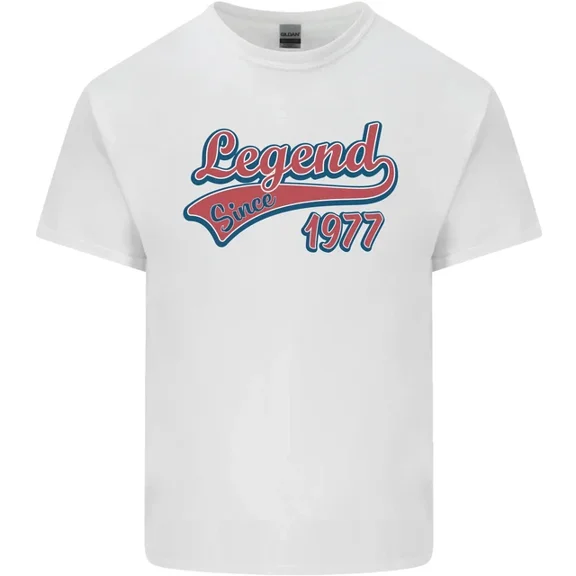 Hot Trending Legend Since 48th Birthday 1977 T-Shirt Design Preview Only