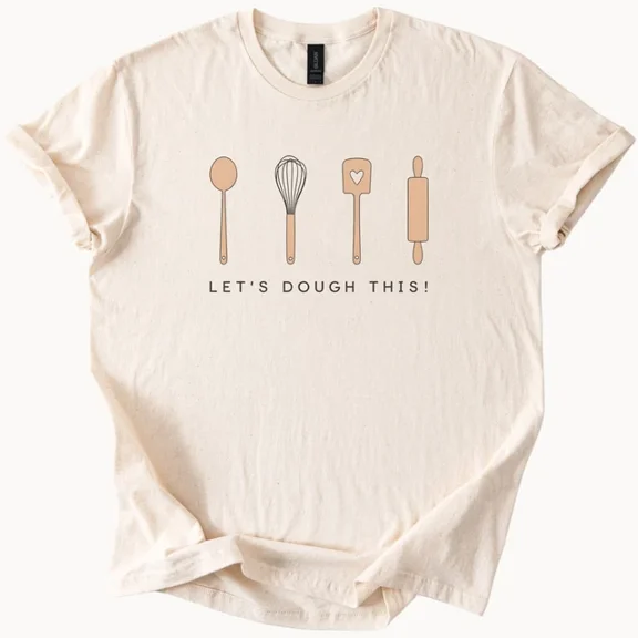 Hot Trending Lets Dough This Baking Shirt Baker Gift Funny Kitchen Tee Design Preview Only