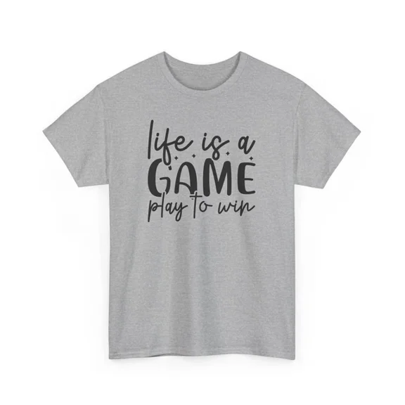 Hot Trending Life is a Game play to win T-Shirt Design Preview Only
