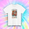 thumbnail image 1 of Hot Trending Live Life in Full Bloom T-Shirt Colorful Flowers Inspirational Gift Idea Design Preview Only, 1 of 4