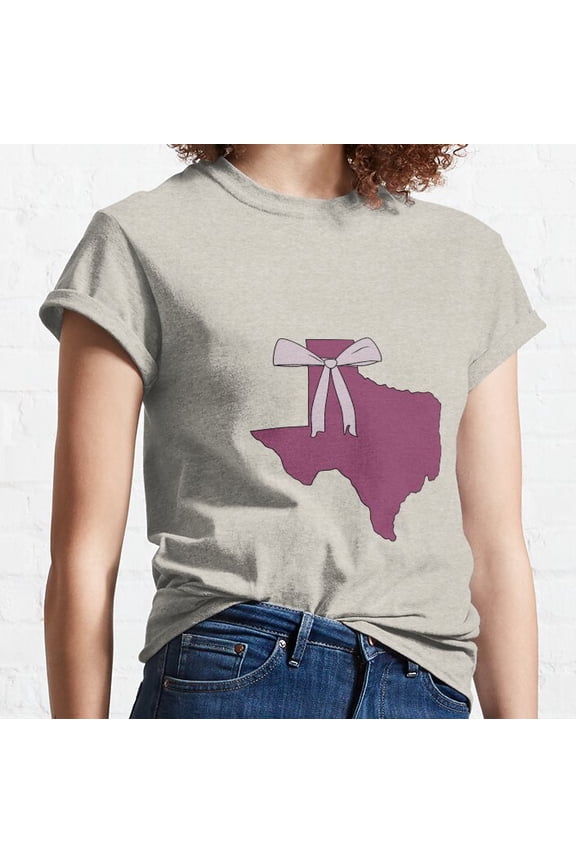 Hot Trending Texas Bow Classic T-Shirt Vintage Birthday Gifts