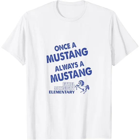 Hot Trending Mr Mac Emk Designs Once A Mustang 2025 T-Shirt S-5Xl Birthday Gifts; For Men & Women