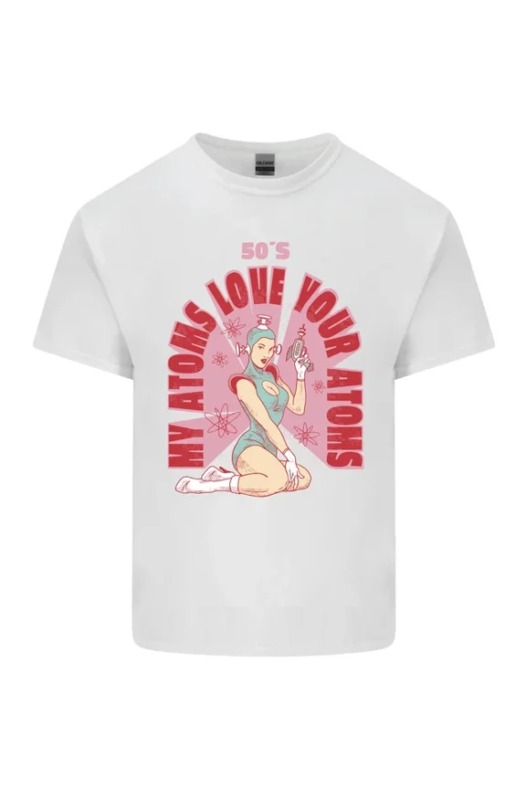 Hot Trending My Atoms Love Funny Physics Valentines Day T-Shirt Design Preview Only