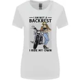 thumbnail image 1 of Hot Trending Not a Backrest Female Biker Motorcycle T-Shirt Design Preview Only, 1 of 4