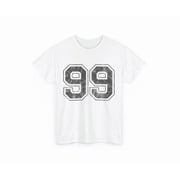 Hot Trending Number 99 Shirt, Large Varsity Style Number Gifts S-5Xl Birthday Gifts; For Men & Women