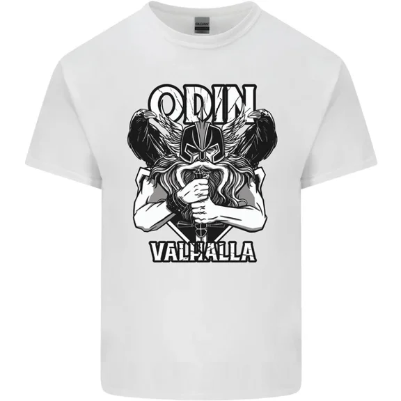 Hot Trending Odin Valhalla Viking Warrior T-Shirt Design Preview Only