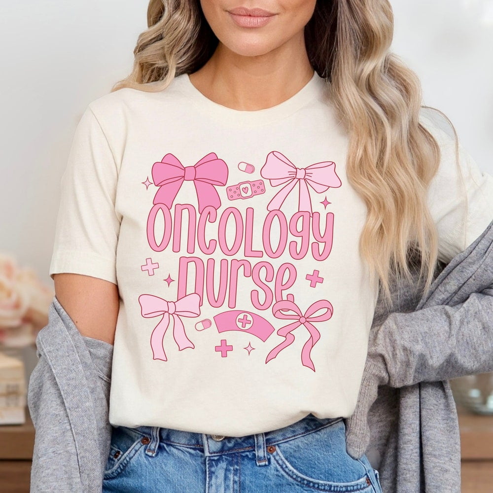 Hot Trending Oncology Nurse Shirt Radiation Oncology Nurse Shirt for ...