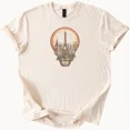 thumbnail image 1 of Hot Trending Paris Light Bulb Tee City Souvenir Graphic Shirt Design Preview Only, 1 of 4
