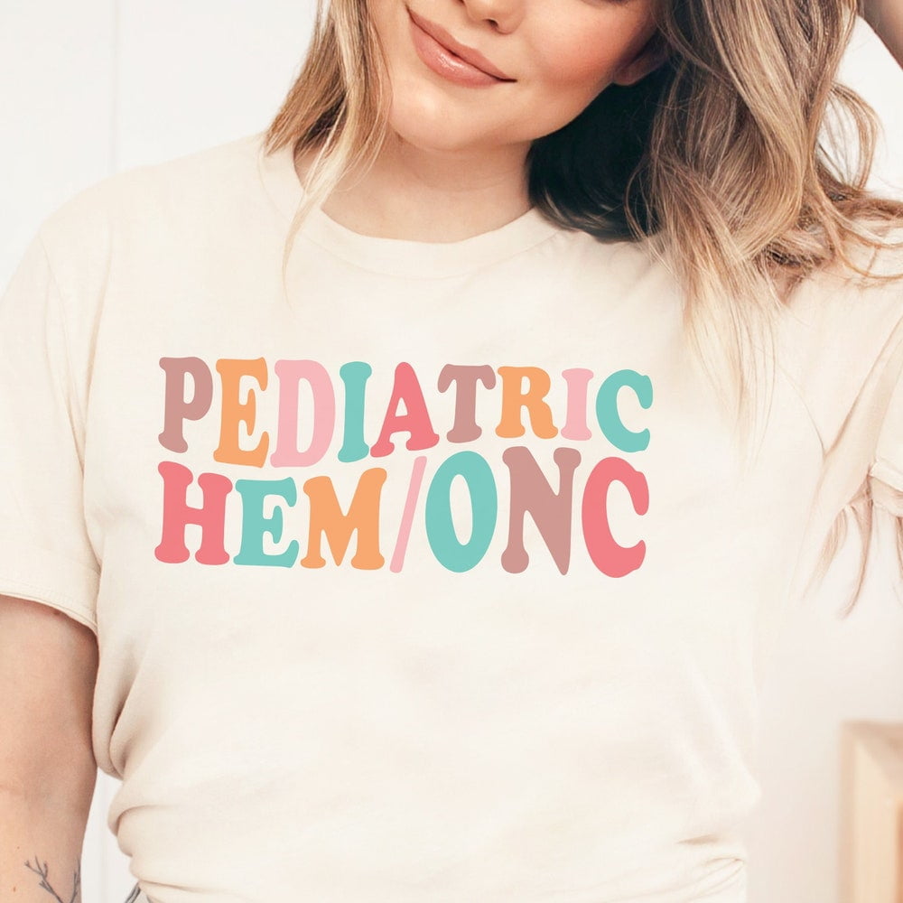 Hot Trending Pediatric Hematology Oncology Shirt, Pediatric Oncology ...