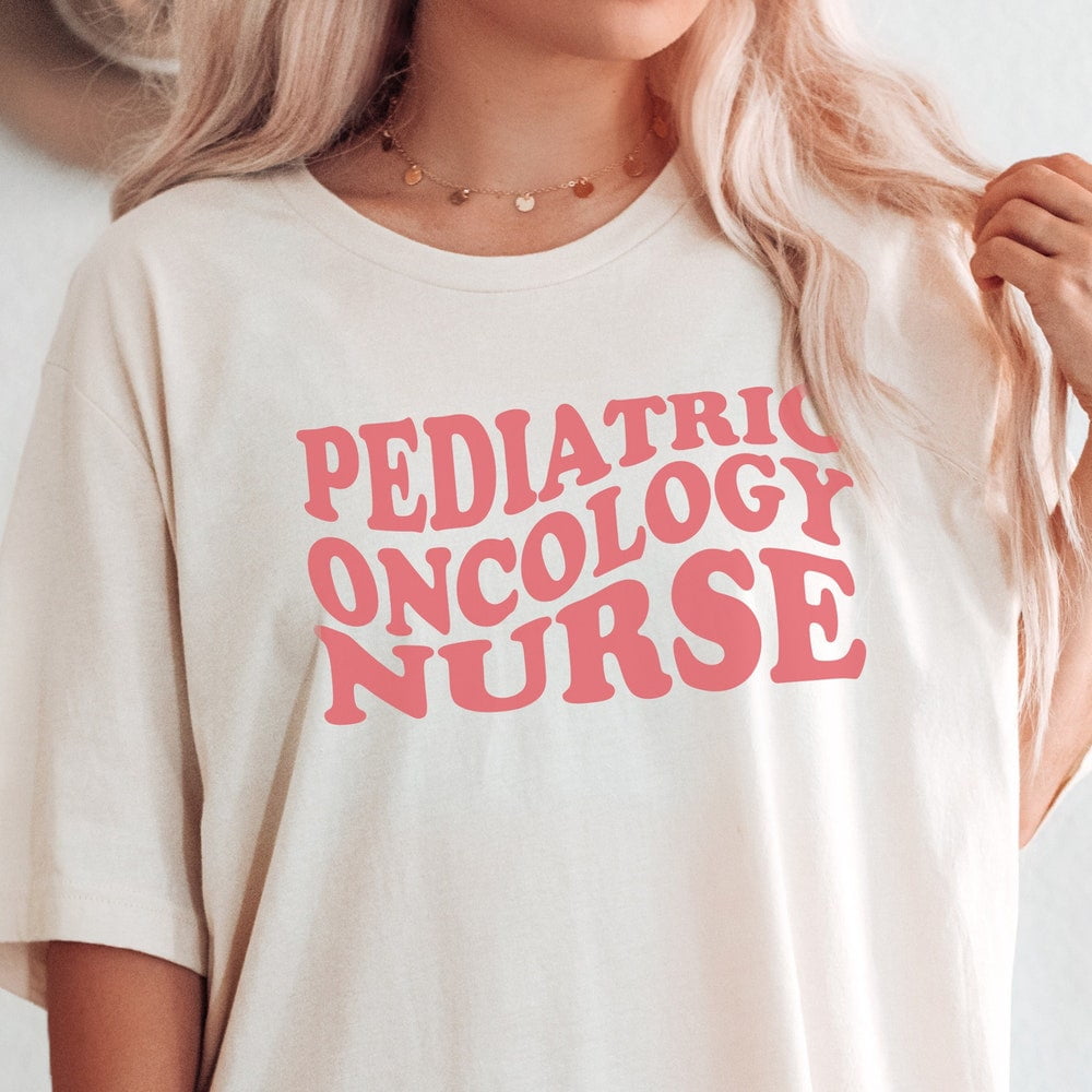 Hot Trending Pediatric Oncology Nurse Shirt, Pediatric Hem Onc Nurse ...