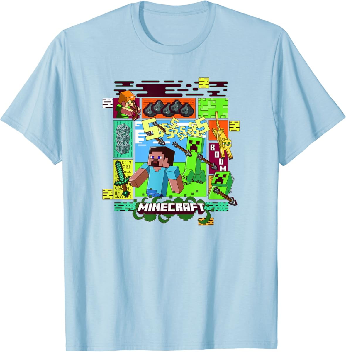 Hot Trending Pixel Art Group Shot Survival Mode Pink Pop T-Shirt