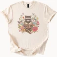 thumbnail image 1 of Hot Trending Reading Book Flowers Birds Graphic T Shirt Design Preview Only, 1 of 4