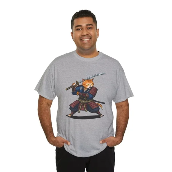 Hot Trending SAMURAI BENGAL CAT JAPANESE T-SHIRT | Feudal Samurai Shirt Design Preview Only