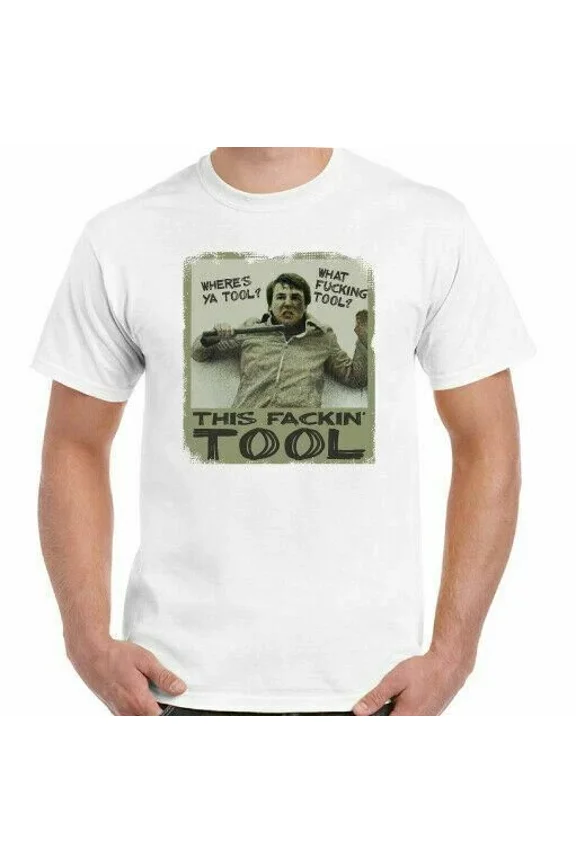 Hot Trending SCUM T-SHIRT Wheres Ya Tool? Movie Ray Winstone Film Anarchy Punk 70's Top Tee Design Preview Only
