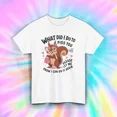 thumbnail image 1 of Hot Trending Sassy Squirrel T-Shirt Funny Cute Let Me Do It Again Design Preview Only, 1 of 4