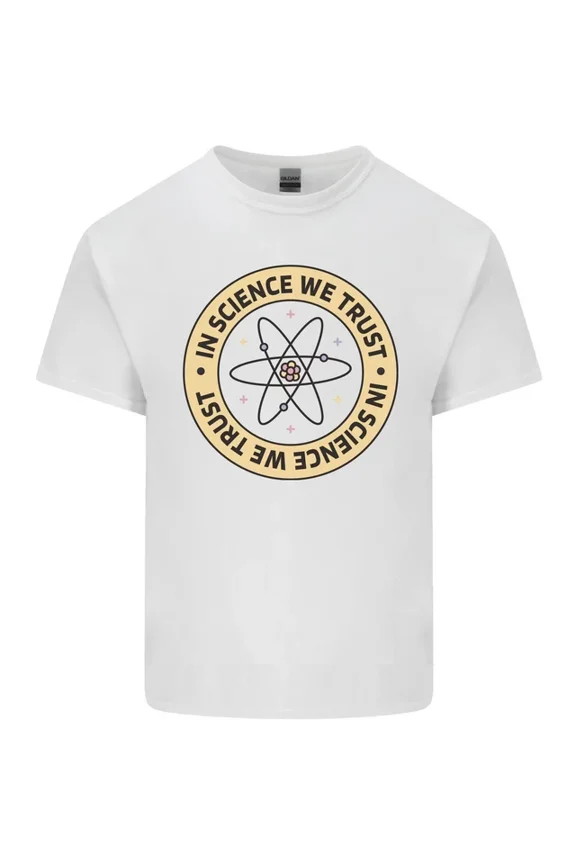 Hot Trending Science We Trust Physics Geek Nerd T-Shirt Design Preview Only