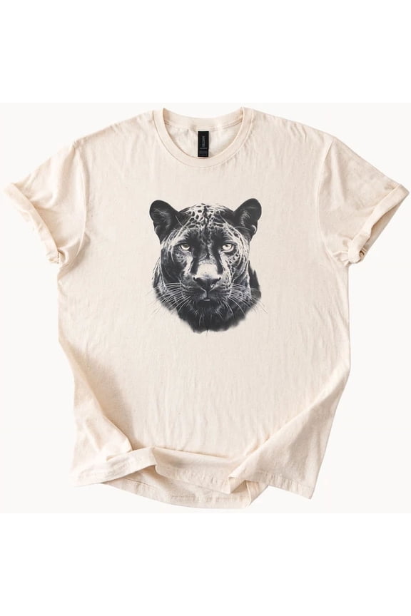 Hot Trending Snow Leopard Graphic TShirt Animal Lover Tee Design Preview Only
