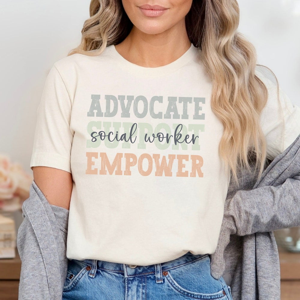 Social Workers Shirt Social Work Course Graduation Gift Tee