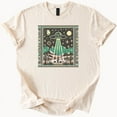 thumbnail image 1 of Hot Trending Southwest Desert UFO Graphic Tee with Alien Spaceship and Cactus Scene Design Preview Only, 1 of 4