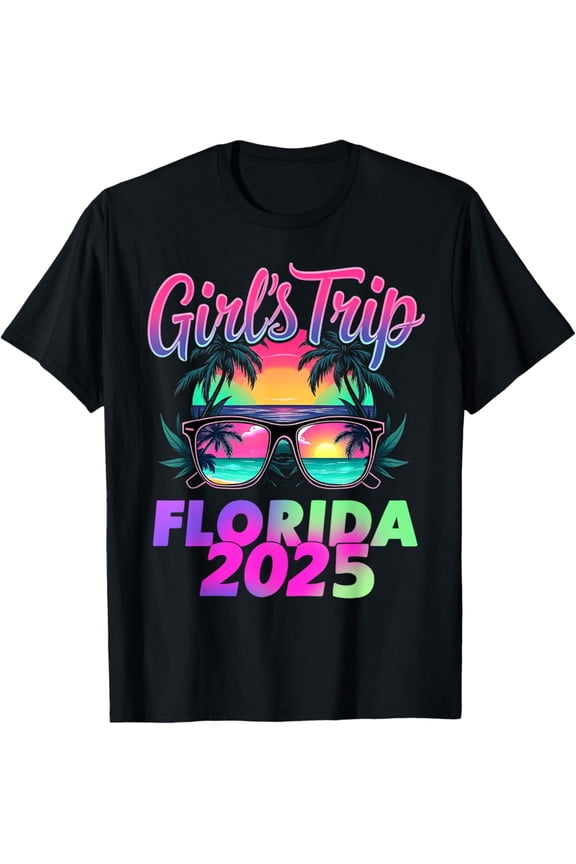 Hot Trending St. Augustine Florida 2025 Girls Trip Weekend Vacation Group T-Shirt Vintage Tee -Birthday Gifts