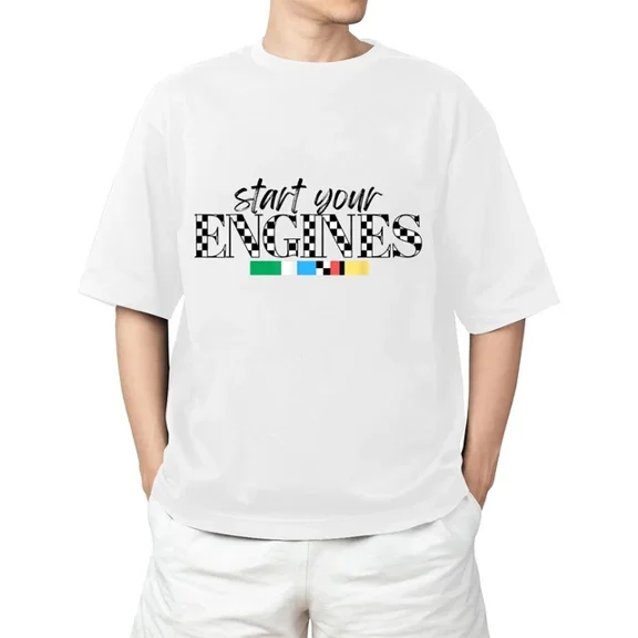 Hot Trending Start Your Engines T-Shirt S-5Xl Birthday Gifts; For Men & Women