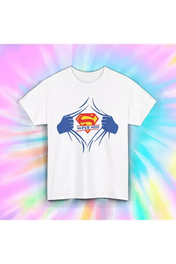 Hot Trending Super Mom Shirt Funny Mothers Day Gift Superhero Mom Appreciation Design Preview Only