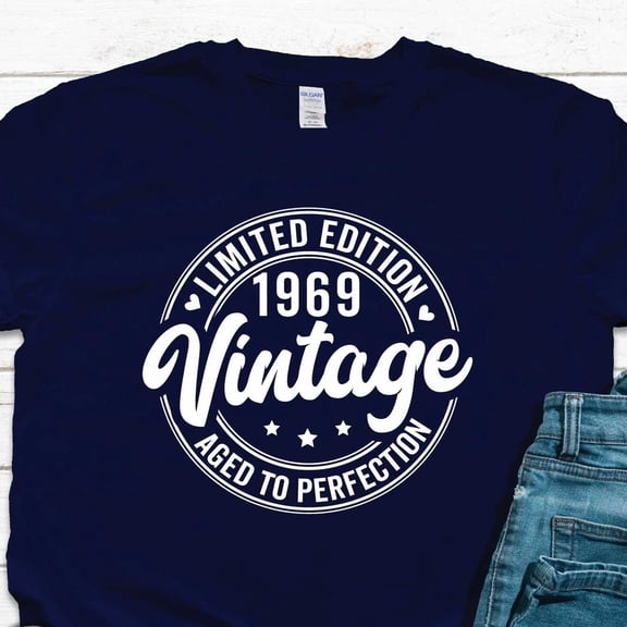 Hot Trending T-Shirt With 56Th Birthday Shirt, Vintage 1969 Shirt, 56Th Birthday Gift For Women & Men, 56Th Birthday Gift, 1969 Birthday Shirt Sweatshirt Design Preview Only