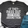 thumbnail image 1 of Hot Trending T-Shirt With Funny Marching Band Shirt, Marching Band Gift, Marching Band Leader Shirt, School Band Tshirt Long-Sleeve Design Preview Only, 1 of 3