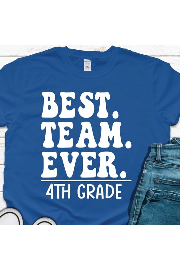 Hot Trending T-Shirt With Ize Best Team Ever Shirt, Best Team Shirts, Team Member Shirt, Teammate T-Shirt, Coworker Gift, Team Name Shirt, Team Shirt Design Preview Only