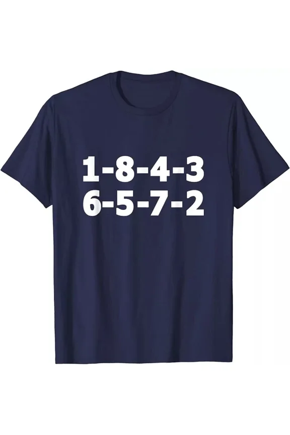 Hot Trending T-Shirt With 1-8-4-3-6-5-7-2 Firing Order Design Preview Only