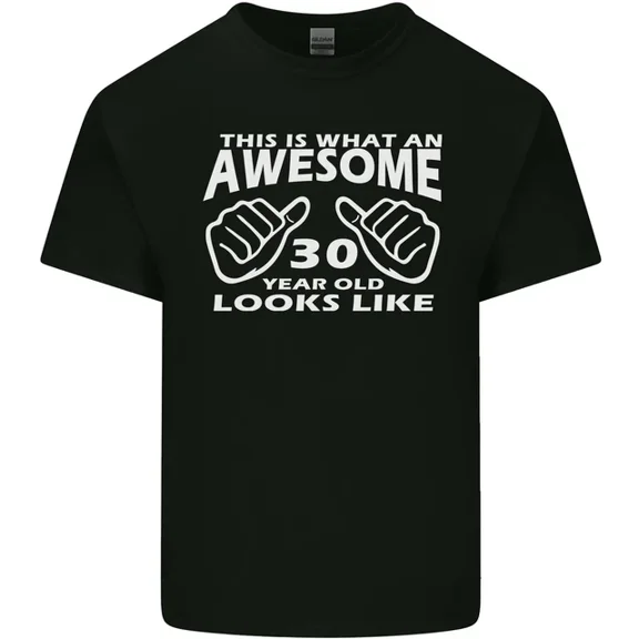 Hot Trending T-Shirt With 30Th Birthday 30 Year Old This Is What T-Shirt Design Preview Only