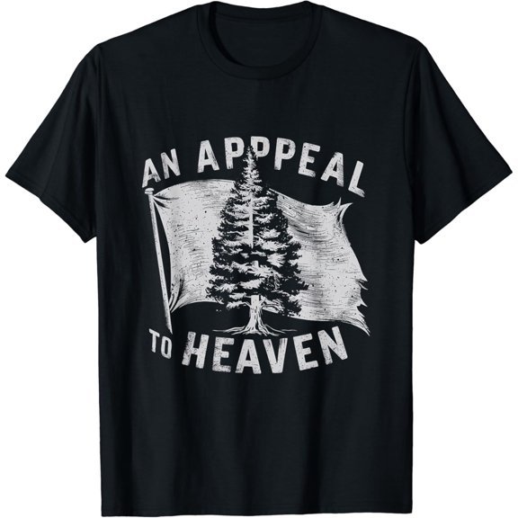 Hot Trending T-Shirt With 4Th Of July An Appeal To Heaven Flag Pine Tree Flag T-Shirt Design Preview Only
