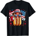 thumbnail image 1 of Hot Trending T-Shirt With 4Th Of July Hotdog Funny Fourth Of July Patriotic Usa Flag T-Shirt Design Preview Only, 1 of 5