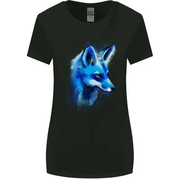Hot Trending T-Shirt With A Fox Watercolour T-Shirt Design Preview Only