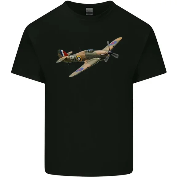 Hot Trending T-Shirt With A Hawker Hurricane Flying Solo T-Shirt Design Preview Only