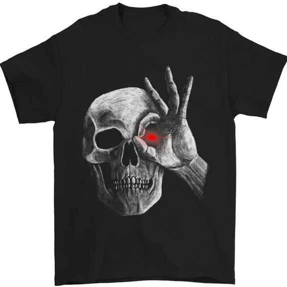 Hot Trending T-Shirt With A Red Eye T-Shirt Design Preview Only