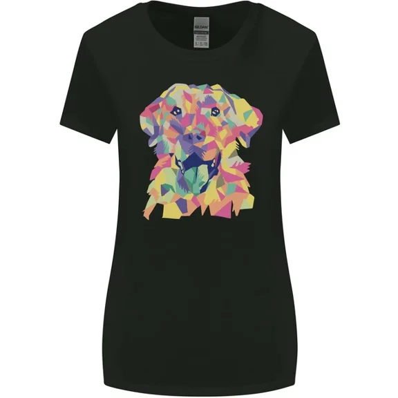 Hot Trending T-Shirt With Abstract Labrador Dog T-Shirt Design Preview Only