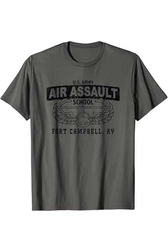 Hot Trending T-Shirt With Air Assault School, Fort Campbell, Kyus Army T-Shirt Design Preview Only