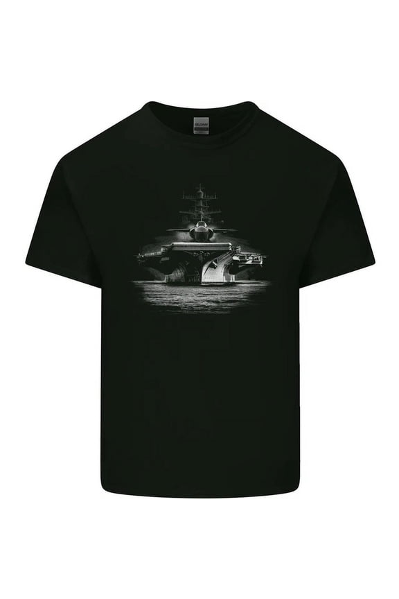 Hot Trending T-Shirt With Aircraft Carrier Royal Navy Ship Sailor T-Shirt Design Preview Only
