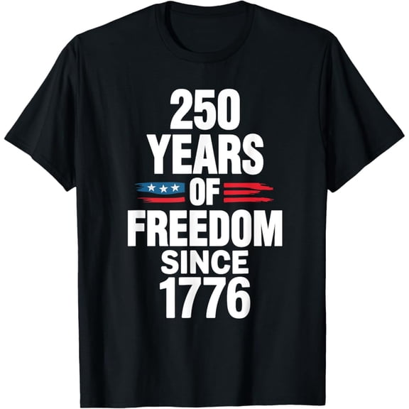 Hot Trending T-Shirt With America Semiquincentennial Us Flag 250 Years 4Th Of July T-Shirt Design Preview Only